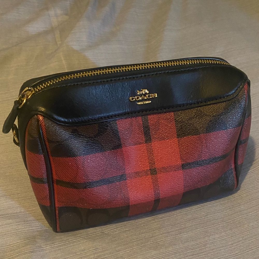 Coach Plaid Crossbody bag